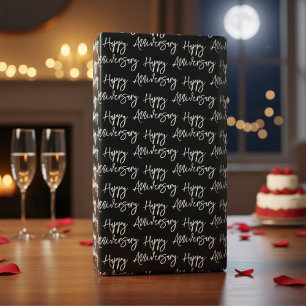 The 'Anniversary Vibe' Wrap Wrapping Paper