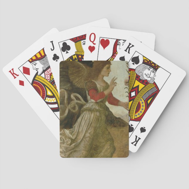The Annunciating Angel Gabriel Poker Cards (Back)