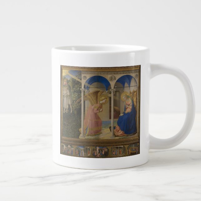 The Annunciation, 1425-8 Giant Coffee Mug (Right)