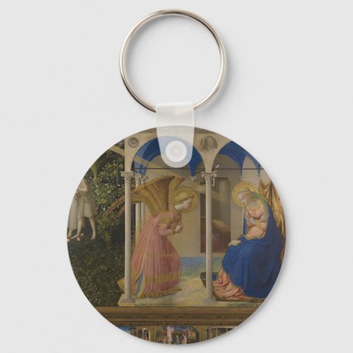 The Annunciation 1425_8 Keychain