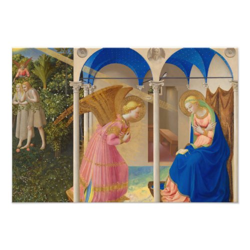 The Annunciation 1426 by Fra Angelico Photo Print