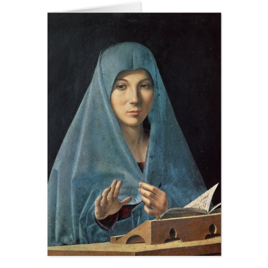 The Annunciation, 1474-75 Cards (Front)