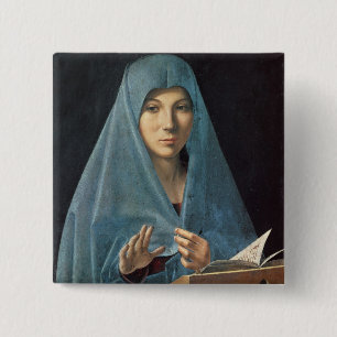 The Annunciation, 1474-75 (oil on panel) Button