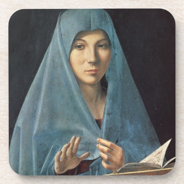 The Annunciation, 1474-75 (oil on panel) Drink Coaster (Front)