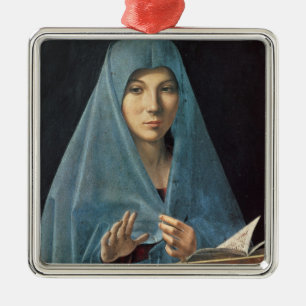 The Annunciation, 1474-75 (oil on panel) Metal Ornament