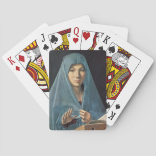 The Annunciation, 1474-75 (oil on panel) Poker Cards