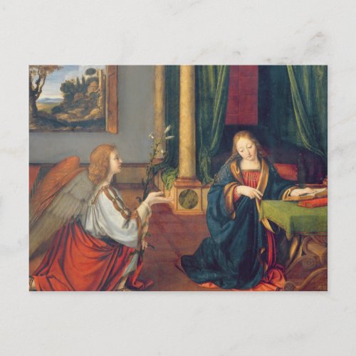 The Annunciation 1506 Postcard