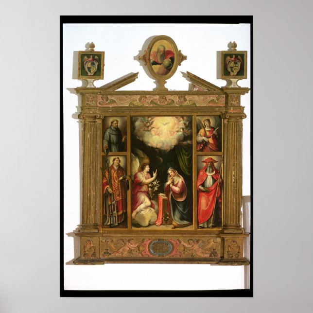 The Annunciation, 1581 Poster (Front)