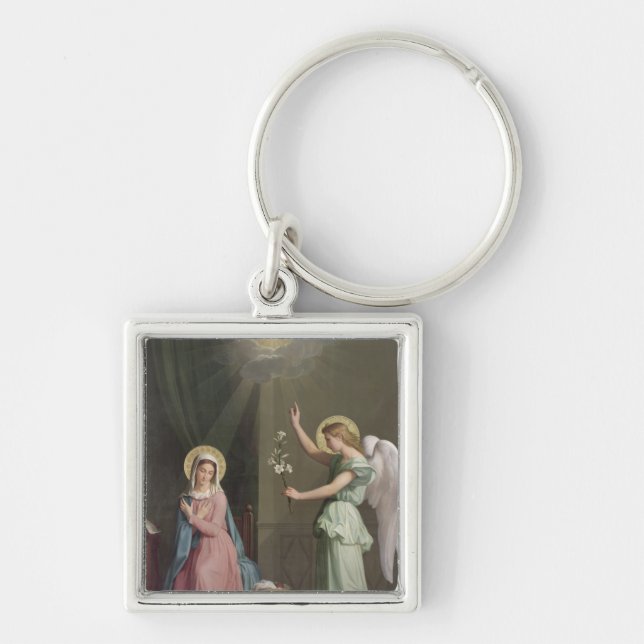 The Annunciation, 1859 Keychain (Front)