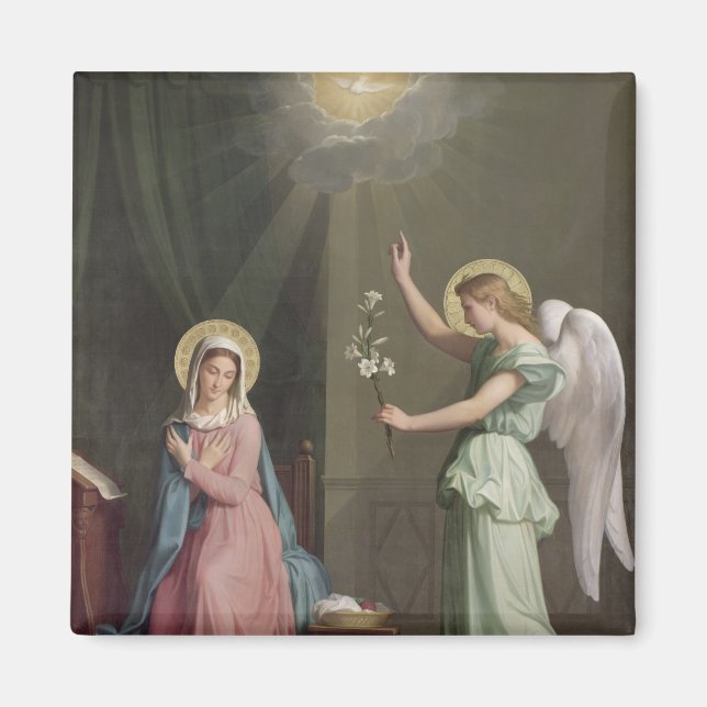 The Annunciation, 1859 Magnet (Front)