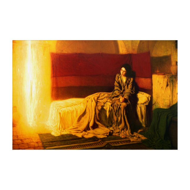 The Annunciation, 1898 by Henry Ossawa Tanner Acrylic Print (Front)