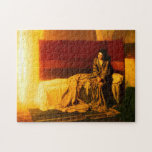 The Annunciation, 1898 by Henry Ossawa Tanner Jigsaw Puzzle<br><div class="desc">Henry Ossawa Tanner - The Annunciation,  1898. Henry Ossawa Tanner was an African-American artist and the first African-American painter to gain international acclaim.</div>