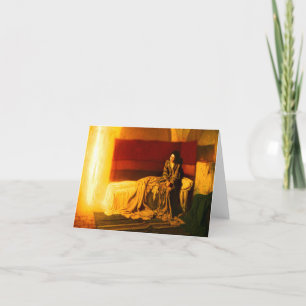 The Annunciation, 1898 by Henry Ossawa Tanner Letterpress Thank You Card