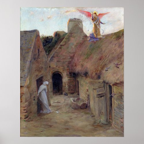 The Annunciation 1908 Poster