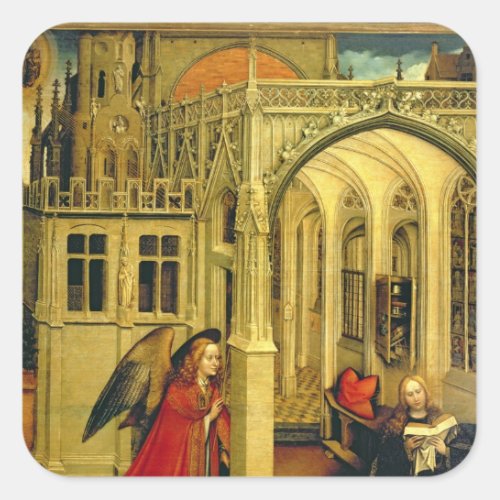 The Annunciation 2 Square Sticker