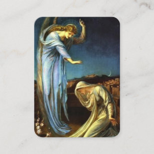 The Annunciation and Angelus Prayer Card