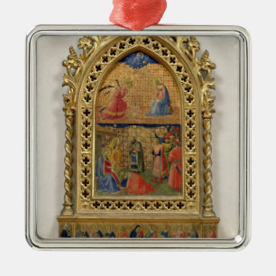 The Annunciation and the Adoration of the Magi (te Metal Ornament