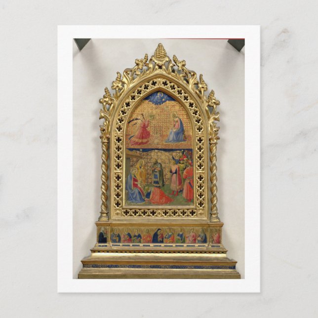 The Annunciation and the Adoration of the Magi (te Postcard (Front)