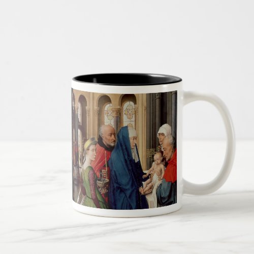 The Annunciation and the Presentation in Temple Two_Tone Coffee Mug