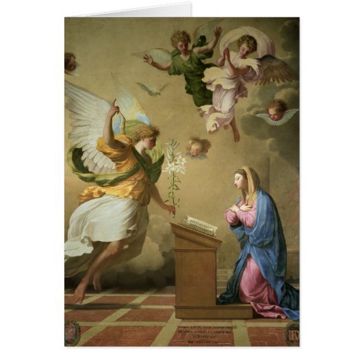 The Annunciation, before 1652 Cards (Front)