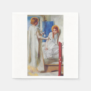 The Annunciation by Dante Gabriel Rossetti Napkins