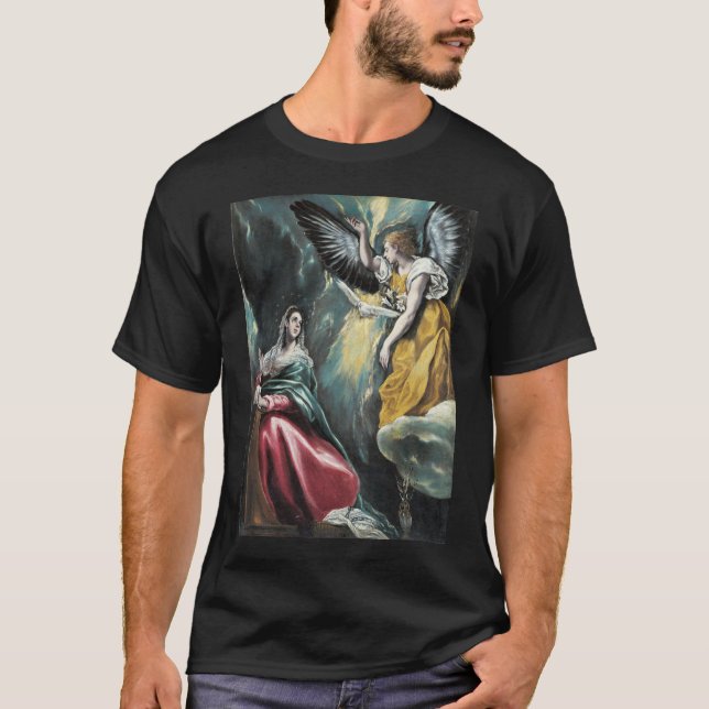 The Annunciation by El Greco T-Shirt (Front)