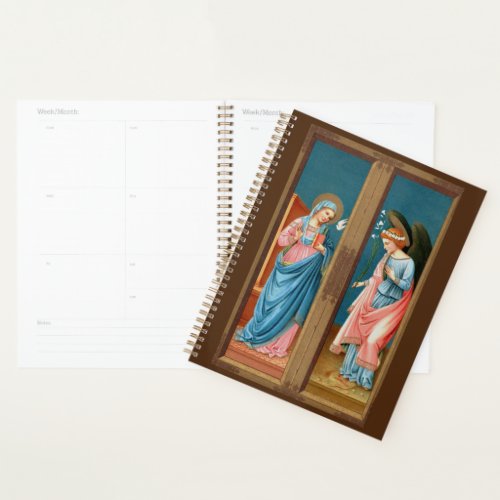 The Annunciation by F Lippi M 038 Planner