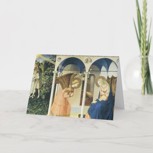 The Annunciation by Fra Angelico Card (Front)