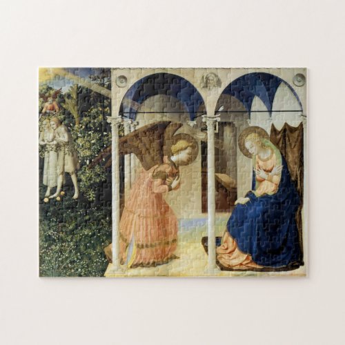 The Annunciation by Fra Angelico Jigsaw Puzzle