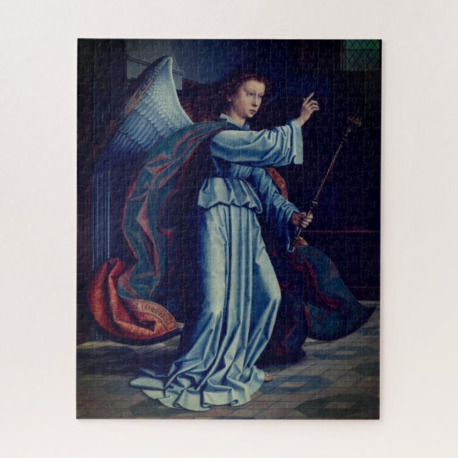 The Annunciation - by Gerard David, 1506 Jigsaw Puzzle (Vertical)