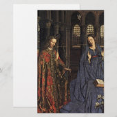 The Annunciation by Jan van Eyck (Front/Back)
