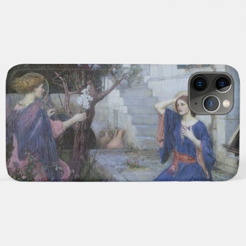 The Annunciation by John William Waterhouse iPhone 11 Pro Max Case