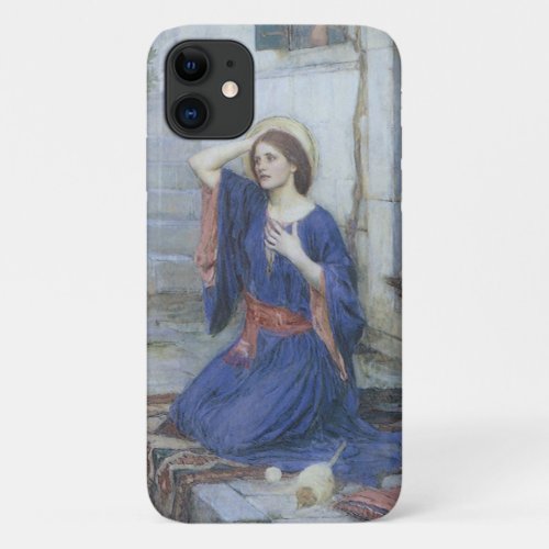 The Annunciation by John William Waterhouse iPhone 11 Case