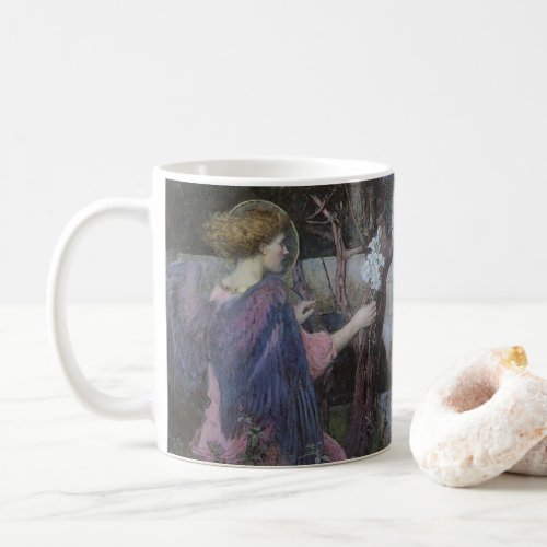 The Annunciation by John William Waterhouse Coffee Mug