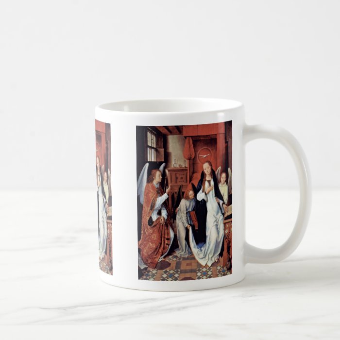 The Annunciation By Memling Hans Coffee Mug