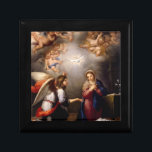 The Annunciation by Murillo (detail) Gift Box<br><div class="desc">The Annunciation by Murillo (detail), 1655–1660, Hermitage Museum, Saint Petersburg Scenes depicting the Annunciation represent the perpetual virginity of Mary via the announcement by the angel Gabriel that Mary would conceive a child to be born the son of God. The scene is an invariable one in cycles of the Life...</div>