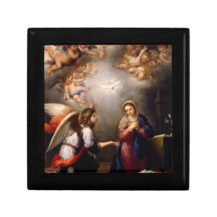 The Annunciation by Murillo (detail) Gift Box