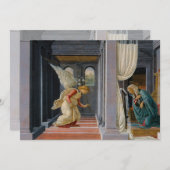 The Annunciation by Sandro Botticelli (Front/Back)