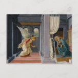 The Annunciation by Sandro Botticelli Postcard