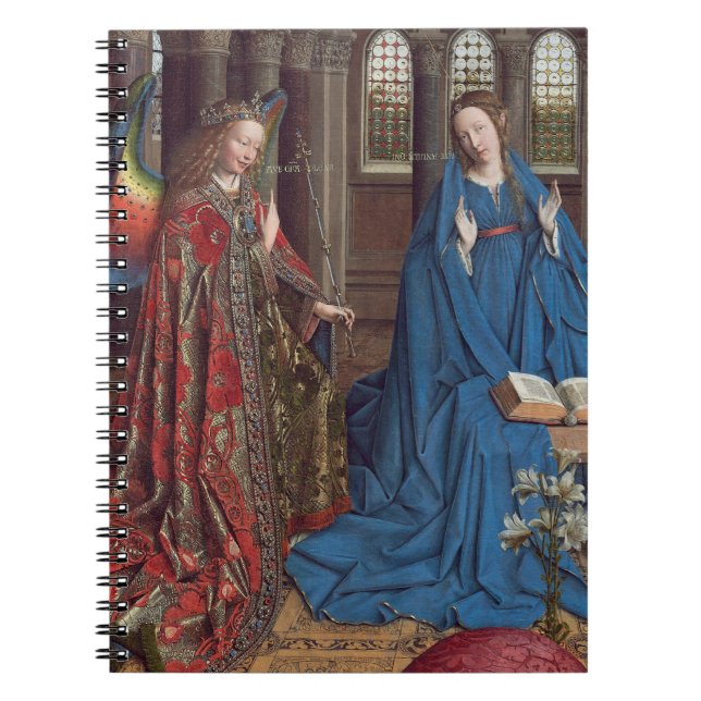 The Annunciation, c. 1434- 36 (oil on canvas) Notebook (Front)