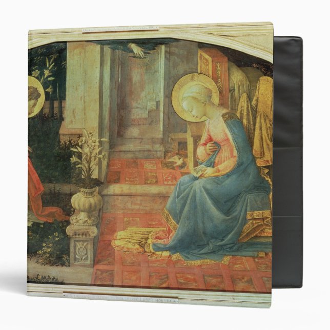 The Annunciation, c.1450-3 3 Ring Binder (Front/Inside)