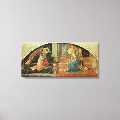 The Annunciation c1450_3 Canvas Print