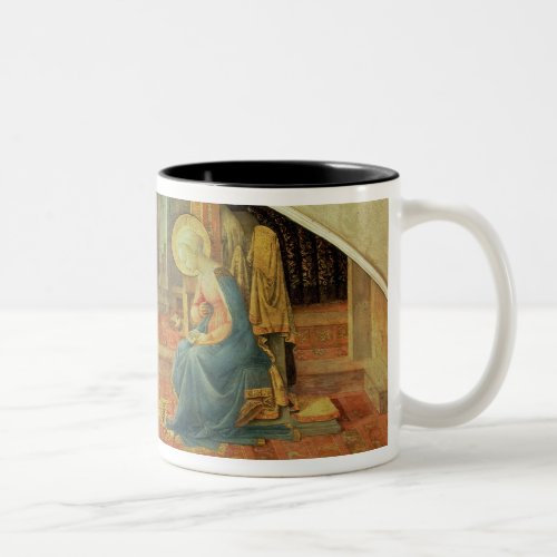 The Annunciation c1450_3 Two_Tone Coffee Mug