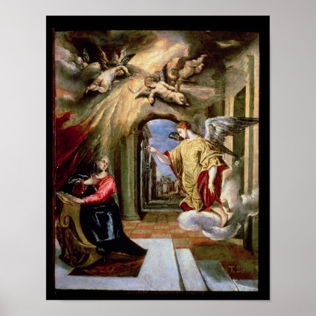The Annunciation, c.1570-73 Poster (Front)