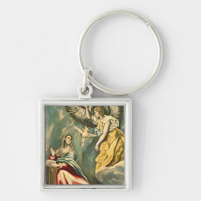 The Annunciation, c.1595-1600 Keychain (Front)