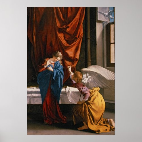 The Annunciation c1623 Poster