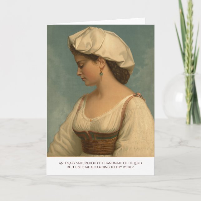 The Annunciation Card (Front)