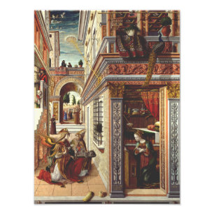 The Annunciation Carlo Crivelli Renaissance Art Photo Print