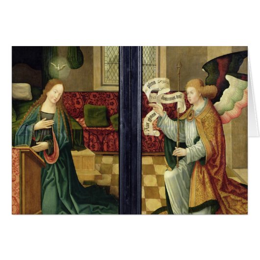 The Annunciation, Cologne School Cards (Front Horizontal)