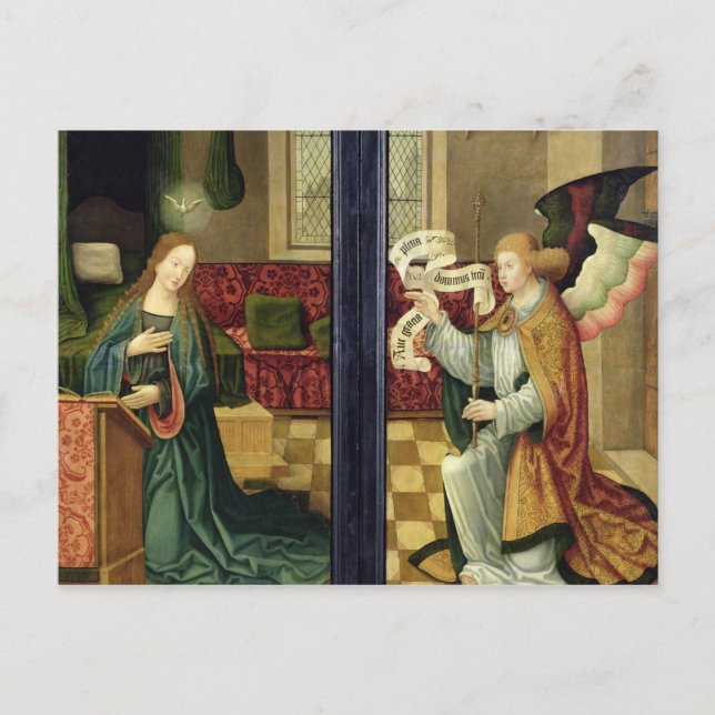 The Annunciation, Cologne School Postcard (Front)